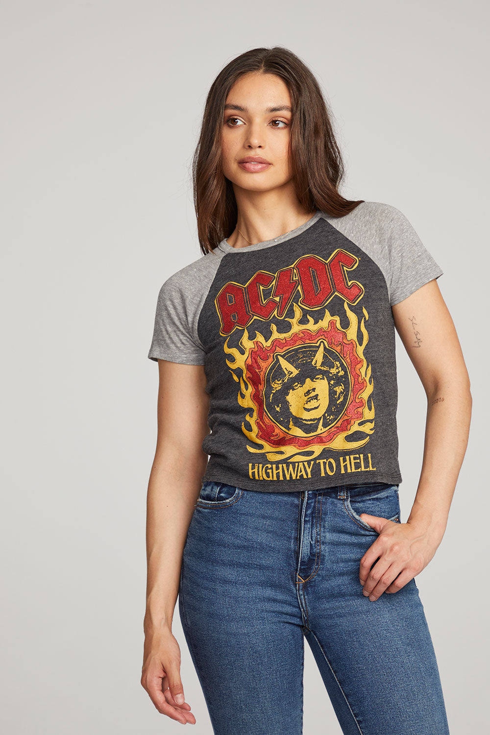AC/DC Highway To Hell Tee WOMENS chaserbrand