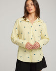 Allover Eye Button Down WOMENS chaserbrand