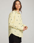 Allover Eye Button Down WOMENS chaserbrand