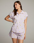 Allover Lemons Shirt WOMENS chaserbrand