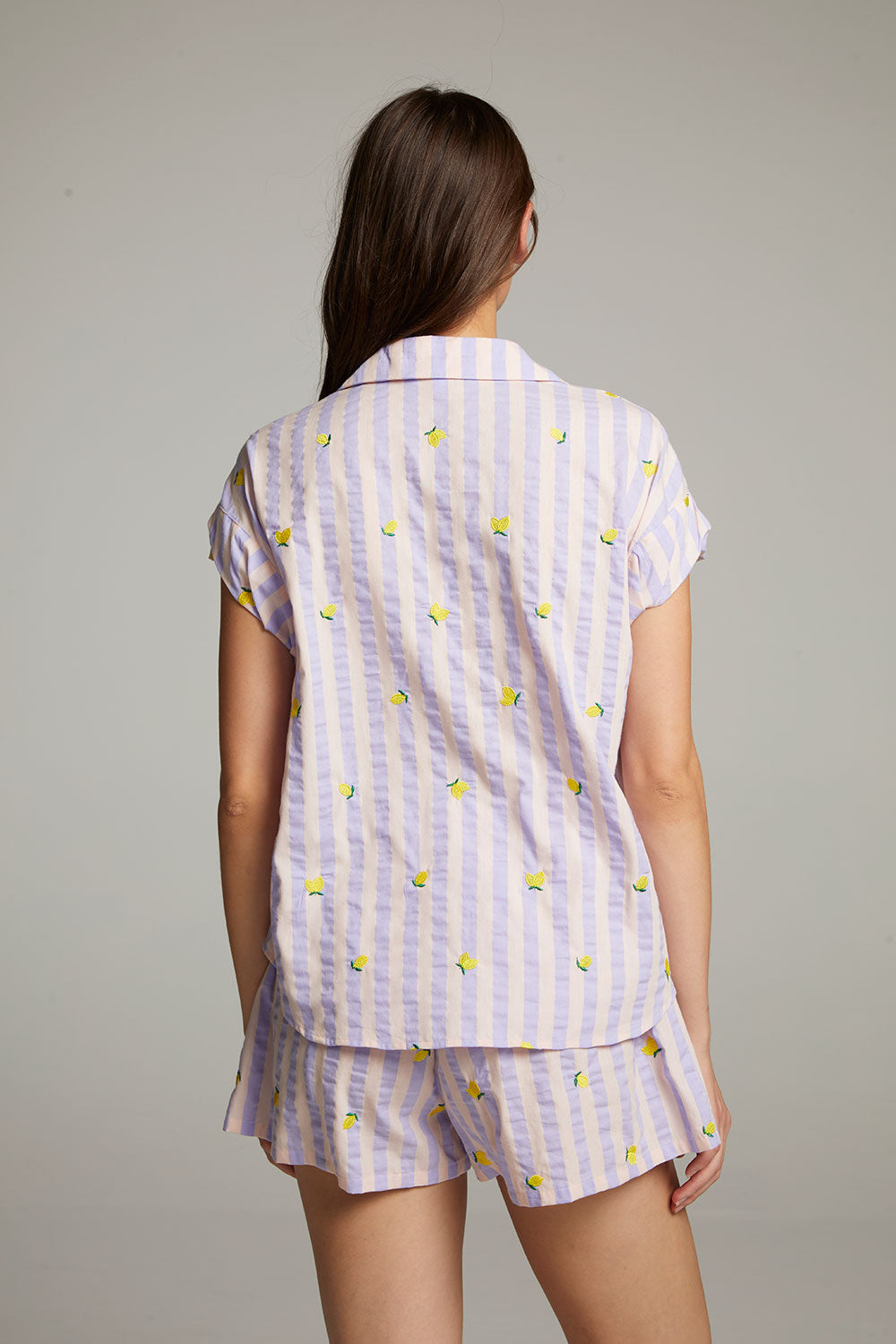Allover Lemons Shirt WOMENS chaserbrand