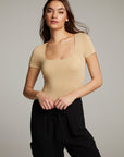River Cappuccino Bodysuit WOMENS chaserbrand