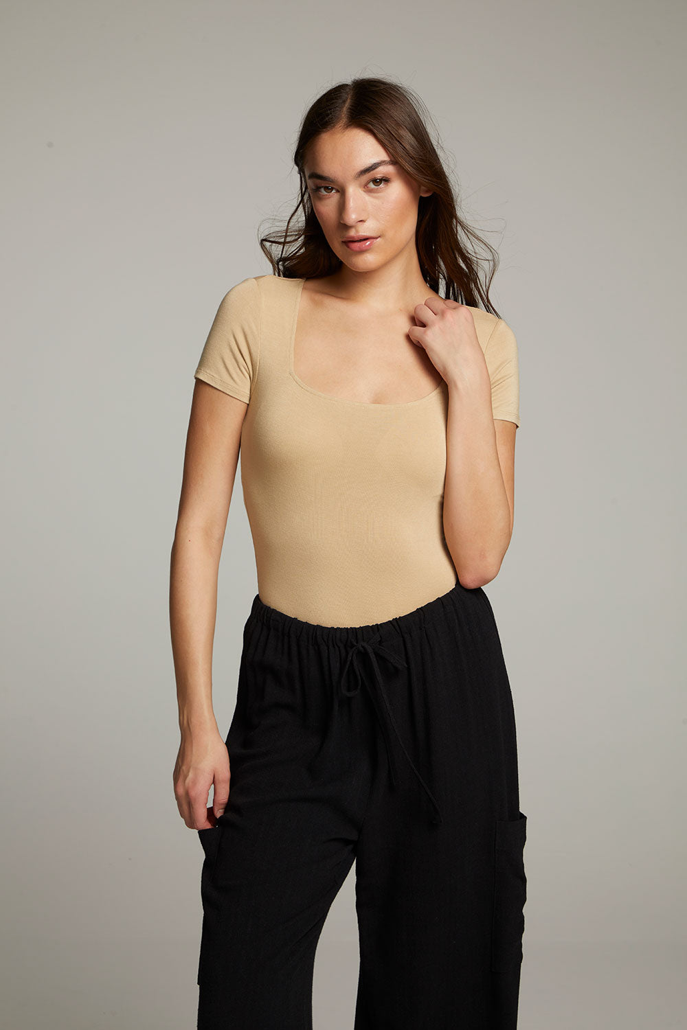 River Cappuccino Bodysuit WOMENS chaserbrand