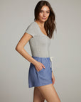 River Heather Grey Bodysuit WOMENS chaserbrand