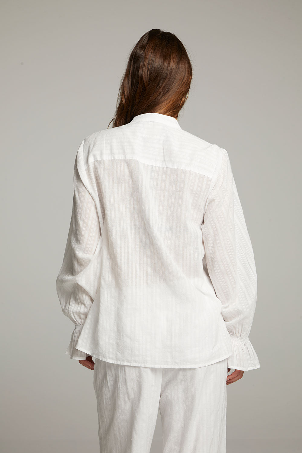Dolphin White Button Down WOMENS chaserbrand