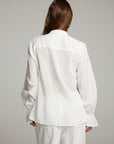 Dolphin White Button Down WOMENS chaserbrand