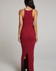 Emma Blood Red Maxi Dress WOMENS chaserbrand