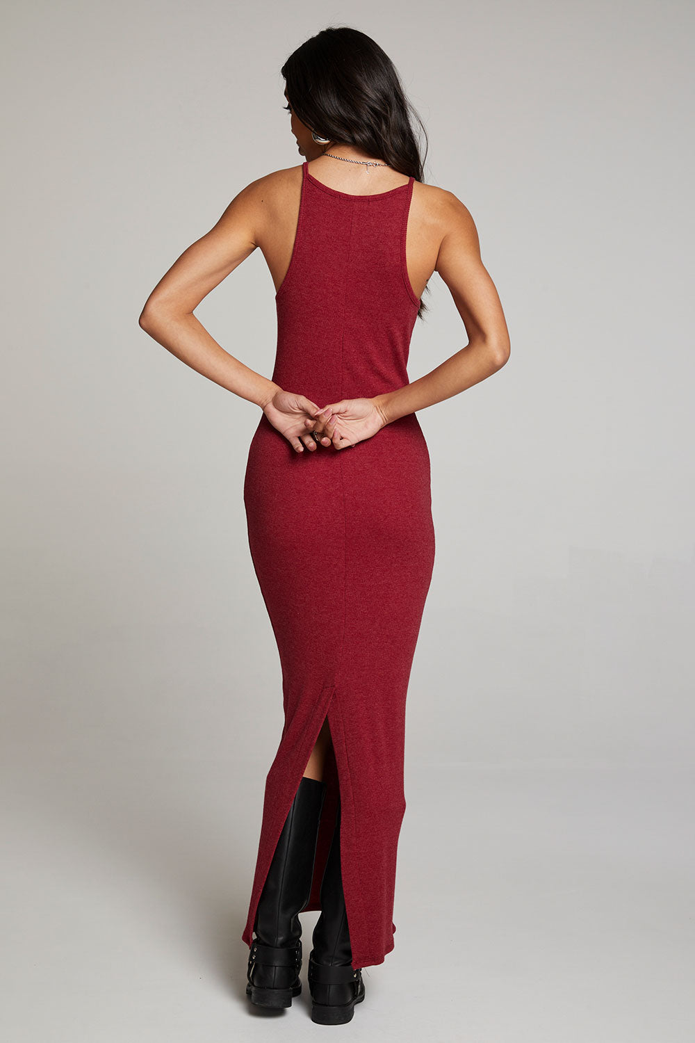 Emma Blood Red Maxi Dress WOMENS chaserbrand