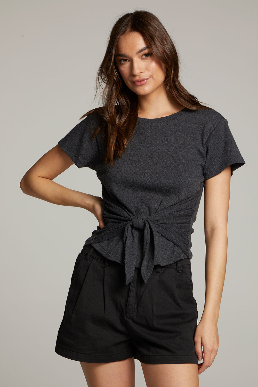 Mia Black Top WOMENS chaserbrand