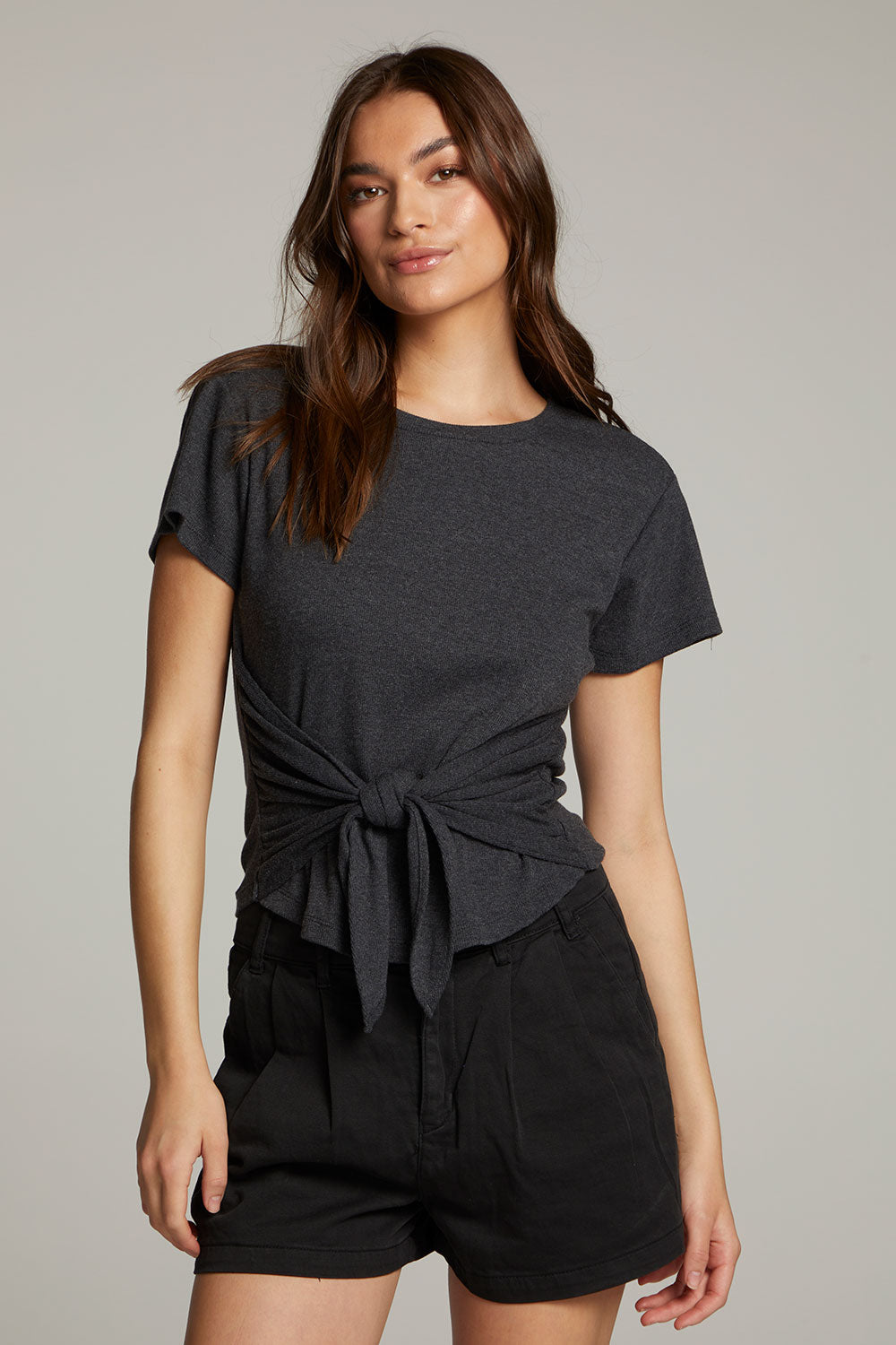 Mia Black Top WOMENS chaserbrand