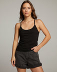 Emma Black Tank Top WOMENS chaserbrand