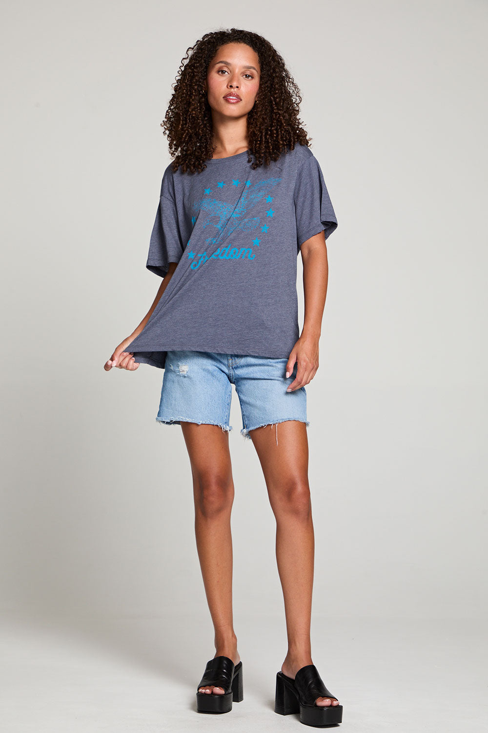 Freedom Eagle Stars Tee WOMENS chaserbrand