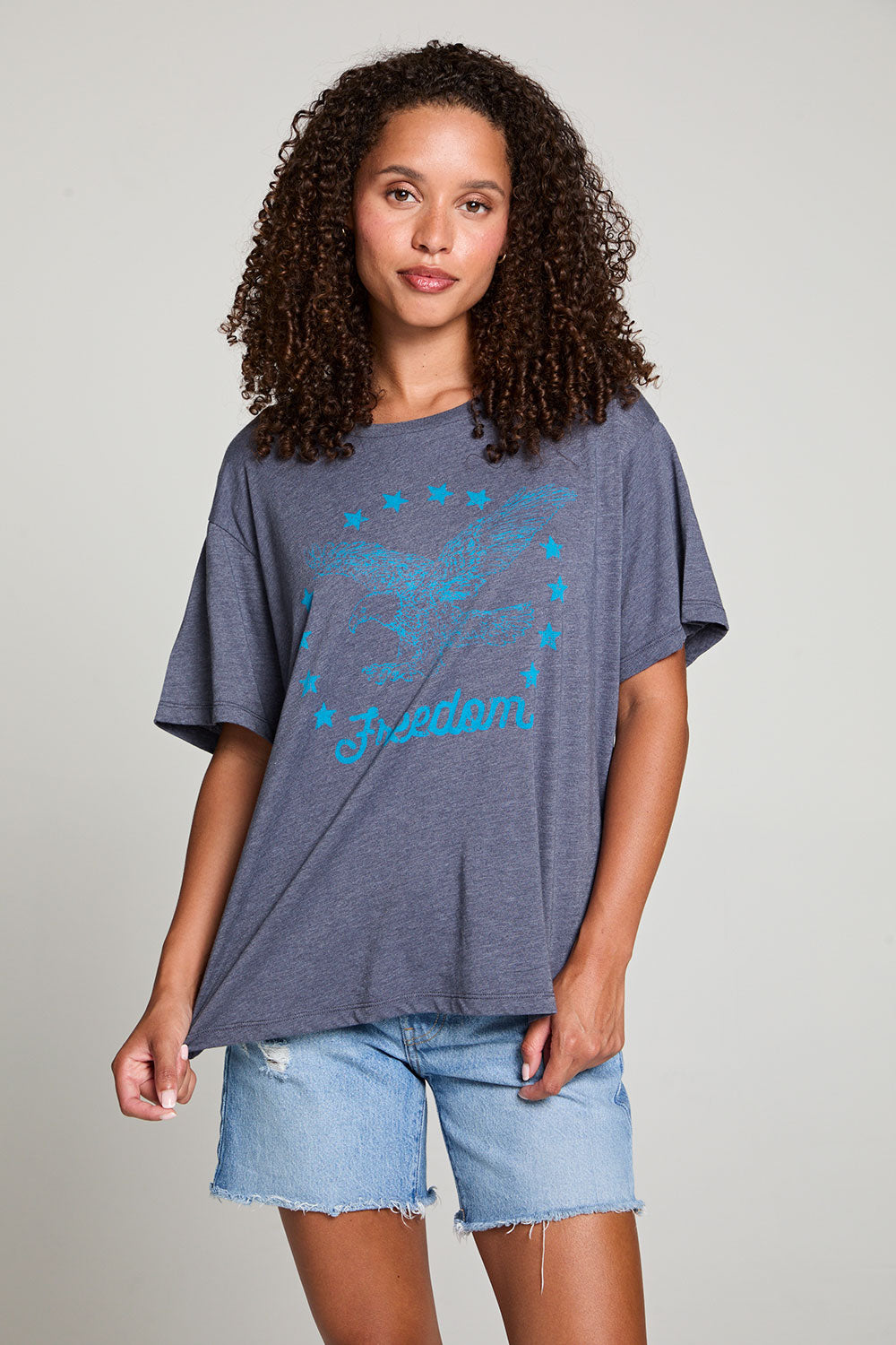 Freedom Eagle Stars Tee WOMENS chaserbrand