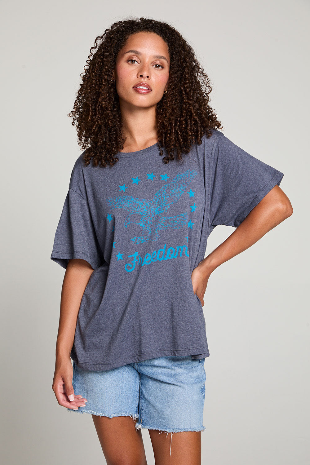 Freedom Eagle Stars Tee WOMENS chaserbrand