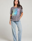 Willie Nelson Midnight Rider Gradient Tee WOMENS chaserbrand
