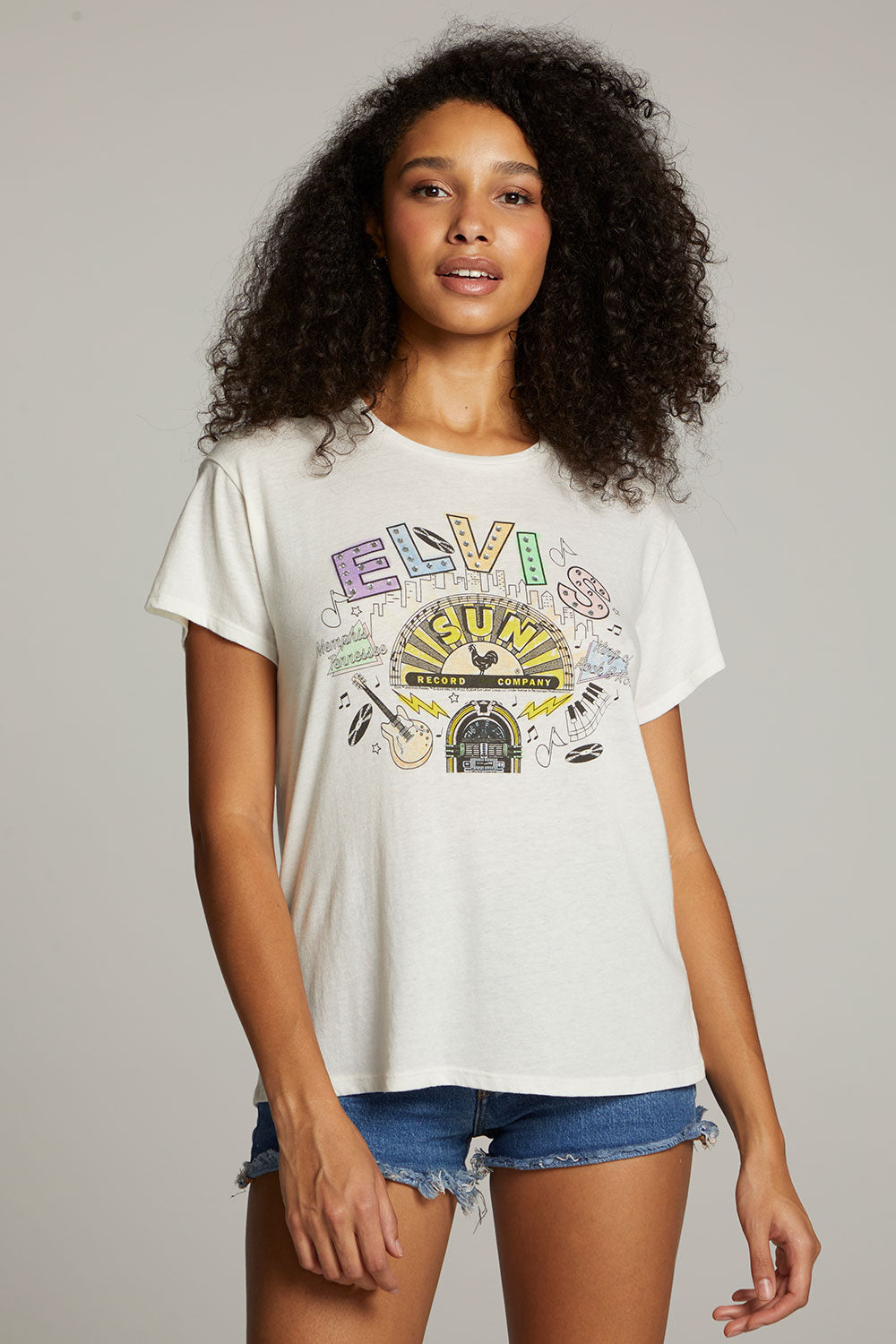Sun Records Memphis Collage Tee WOMENS chaserbrand