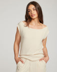 Sleeveless Bark Dolman Tee WOMENS chaserbrand