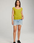 Sleeveless Citron Dolman Tee WOMENS chaserbrand