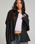 Ezra Licorice Button Up WOMENS chaserbrand