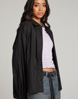 Ezra Licorice Button Up WOMENS chaserbrand