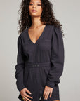 Sami Licorice Romper WOMENS chaserbrand