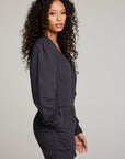 Sami Licorice Romper WOMENS chaserbrand