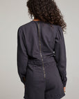 Sami Licorice Romper WOMENS chaserbrand