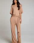 Heather Warm Taupe Jumpsuit WOMENS chaserbrand