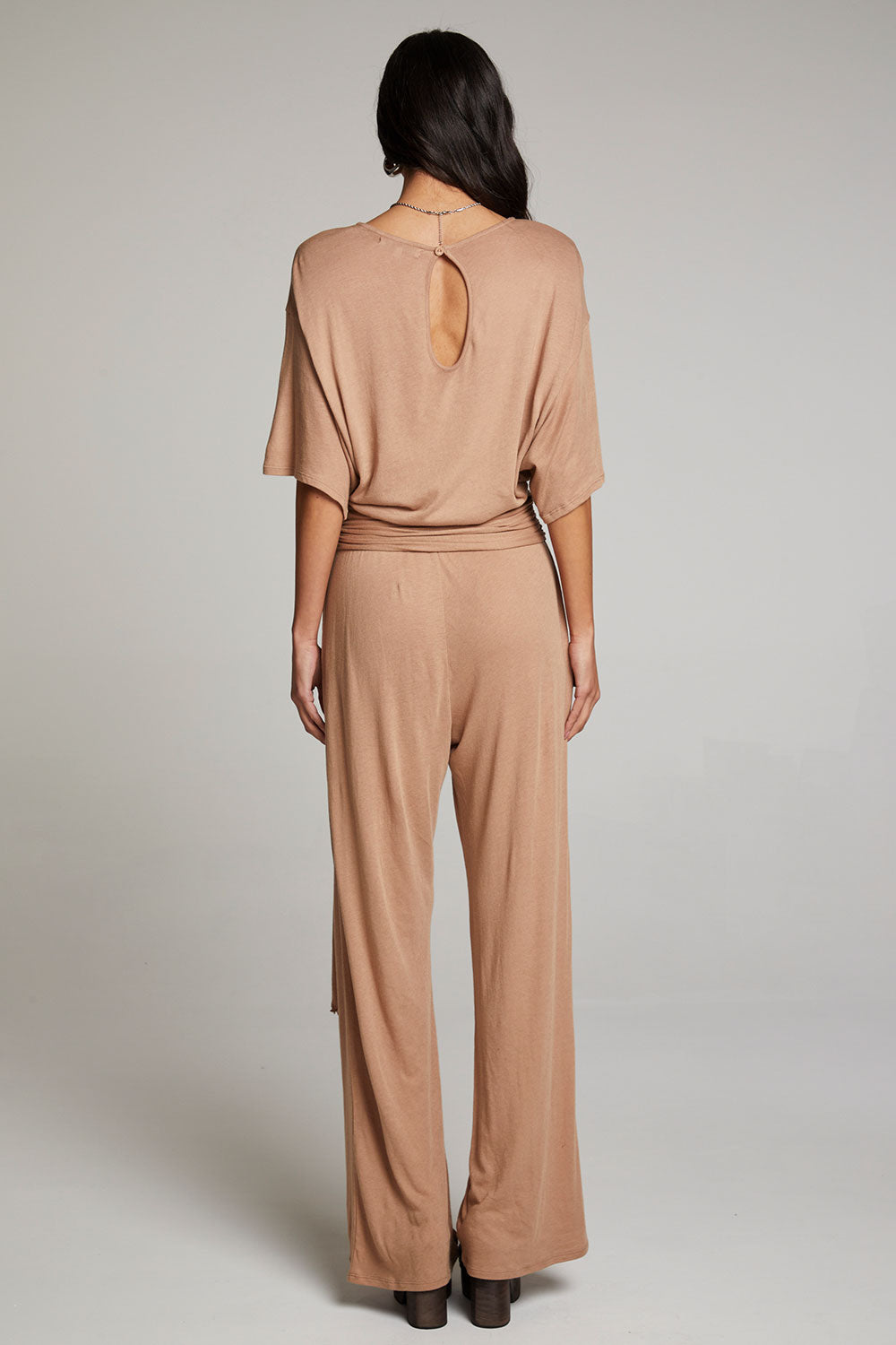 Heather Warm Taupe Jumpsuit WOMENS chaserbrand