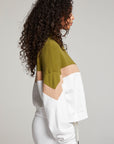 Liz Sand Color Block Pullover WOMENS chaserbrand