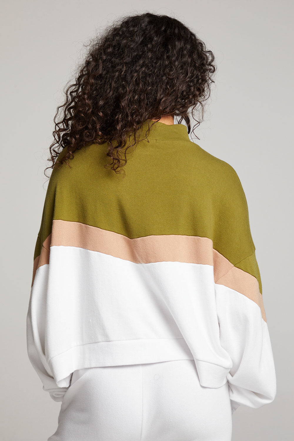Liz Sand Color Block Pullover WOMENS chaserbrand