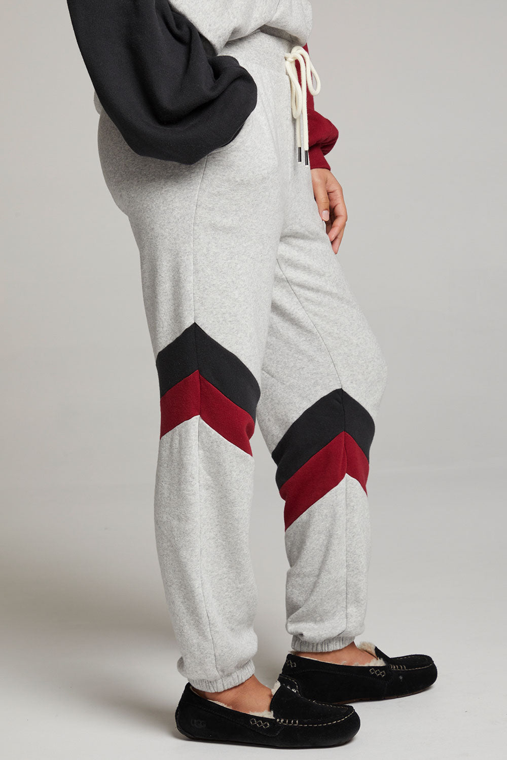 Skull Fire Color Block Joggers WOMENS chaserbrand