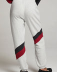 Skull Fire Color Block Joggers WOMENS chaserbrand
