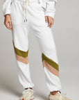 Skull Sand Color Block Joggers WOMENS chaserbrand