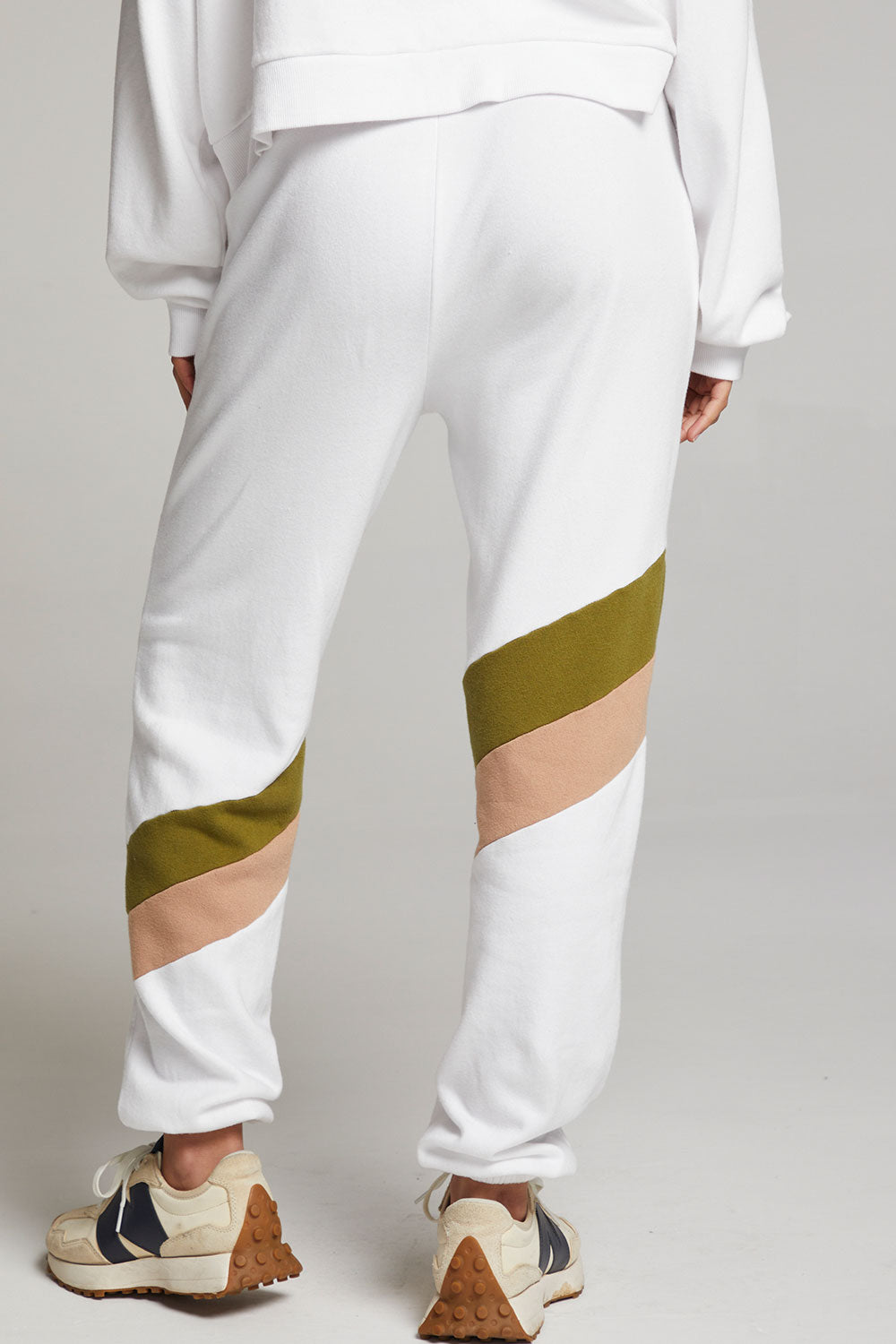 Skull Sand Color Block Joggers WOMENS chaserbrand