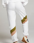 Skull Sand Color Block Joggers WOMENS chaserbrand