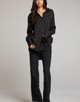 Ruby Licorice Button Up WOMENS chaserbrand