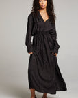 Denverr Licorice Maxi Dress WOMENS chaserbrand