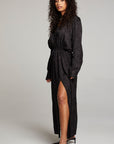 Denverr Licorice Maxi Dress WOMENS chaserbrand