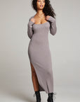 Taxi Foggy City Midi Dress WOMENS chaserbrand
