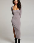 Taxi Foggy City Midi Dress WOMENS chaserbrand