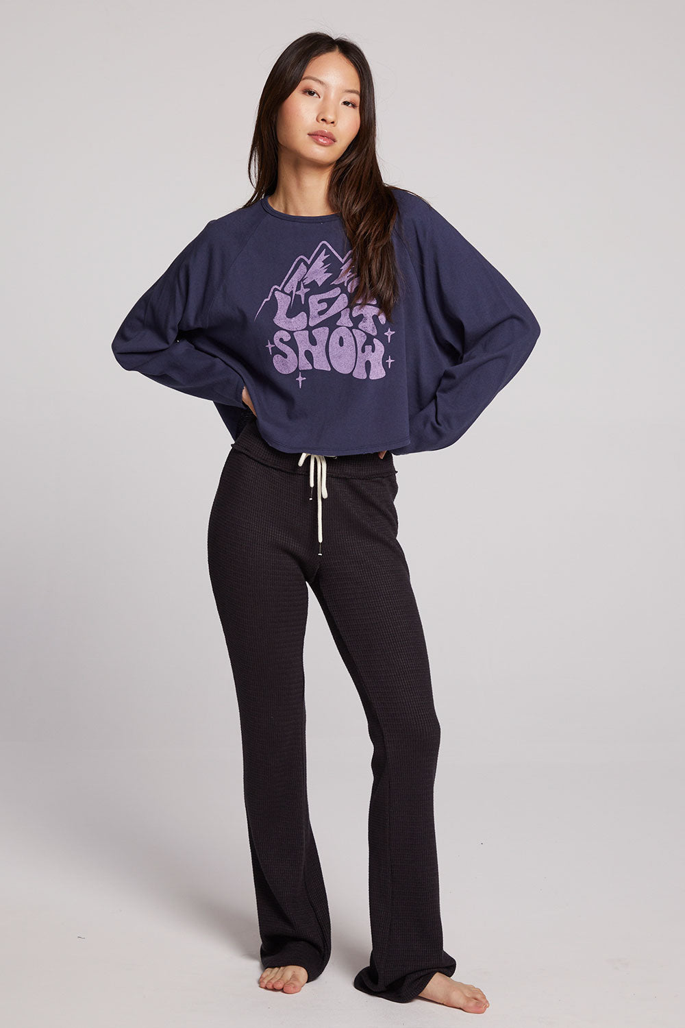 Let It Snow Pullover Womens chaserbrand