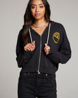 Sun Records Studded Elvis Zip Up Hoodie WOMENS chaserbrand