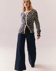 Leopard Dream Cardigan Womens chaserbrand