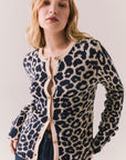 Leopard Dream Cardigan Womens chaserbrand