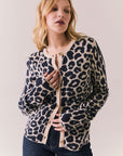 Leopard Dream Cardigan Womens chaserbrand