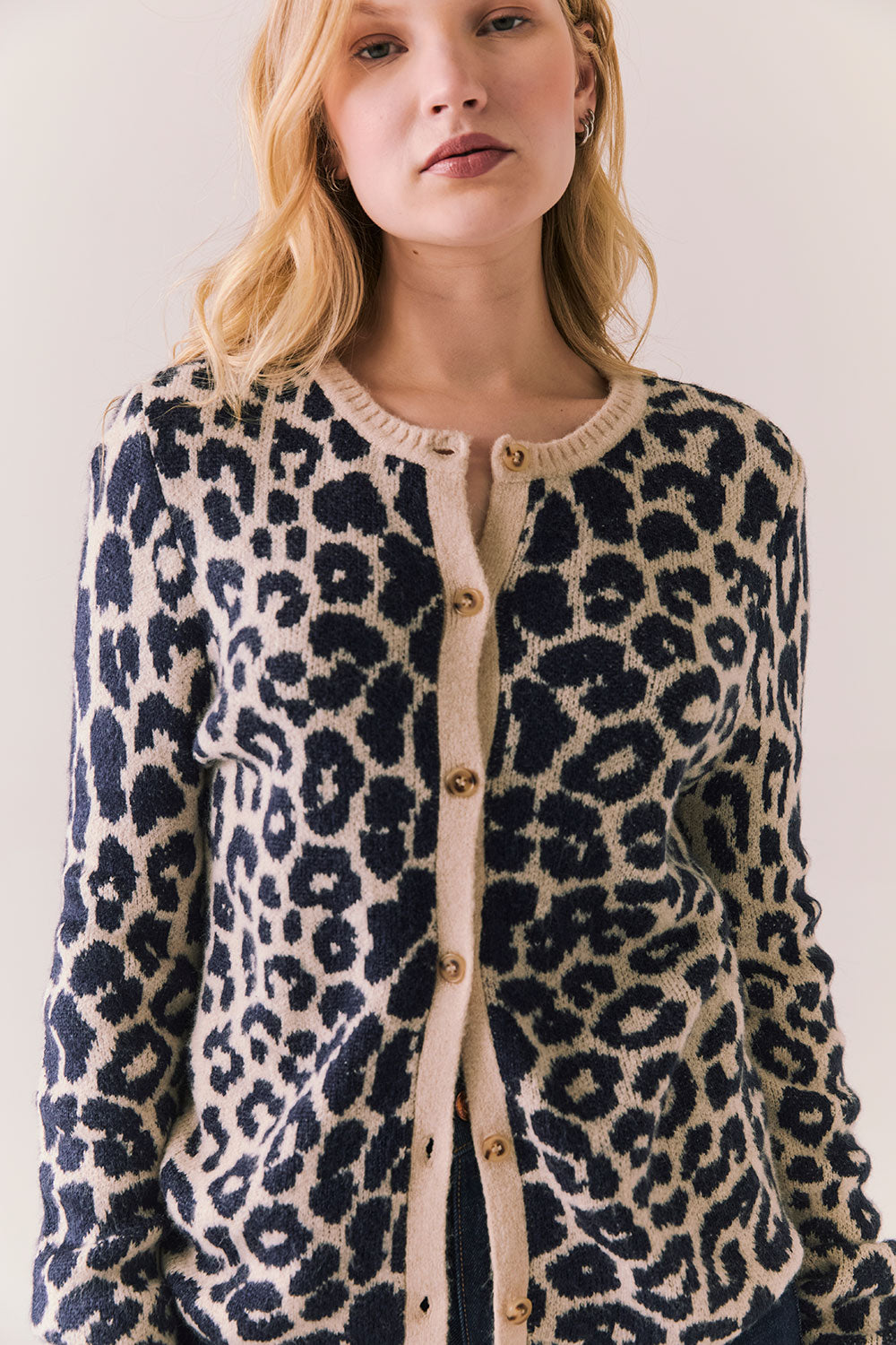 Leopard Dream Cardigan Womens chaserbrand