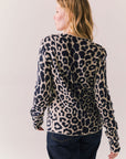 Leopard Dream Cardigan Womens chaserbrand