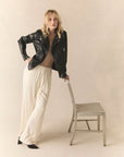 Leee Starry White Trousers Womens chaserbrand