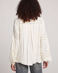 Rozina Starry White Blouse Womens chaserbrand